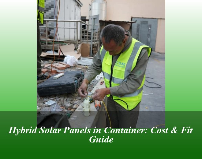 Hybrid Solar Panels in Container: Cost & Fit Guide